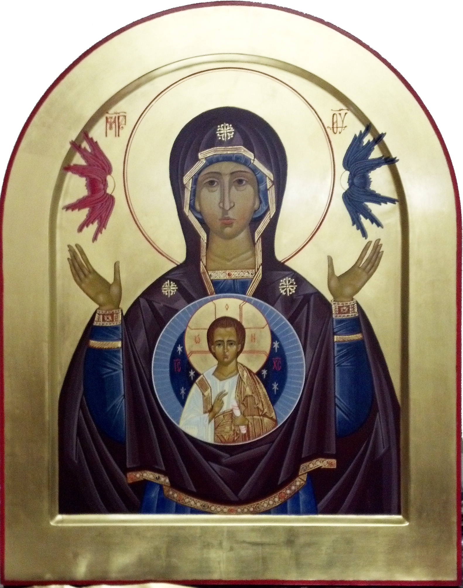 Marie Mère de Dieu dans images sacrée 2013_MdDChora